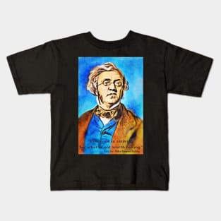 William Makepeace Thackeray Kids T-Shirt